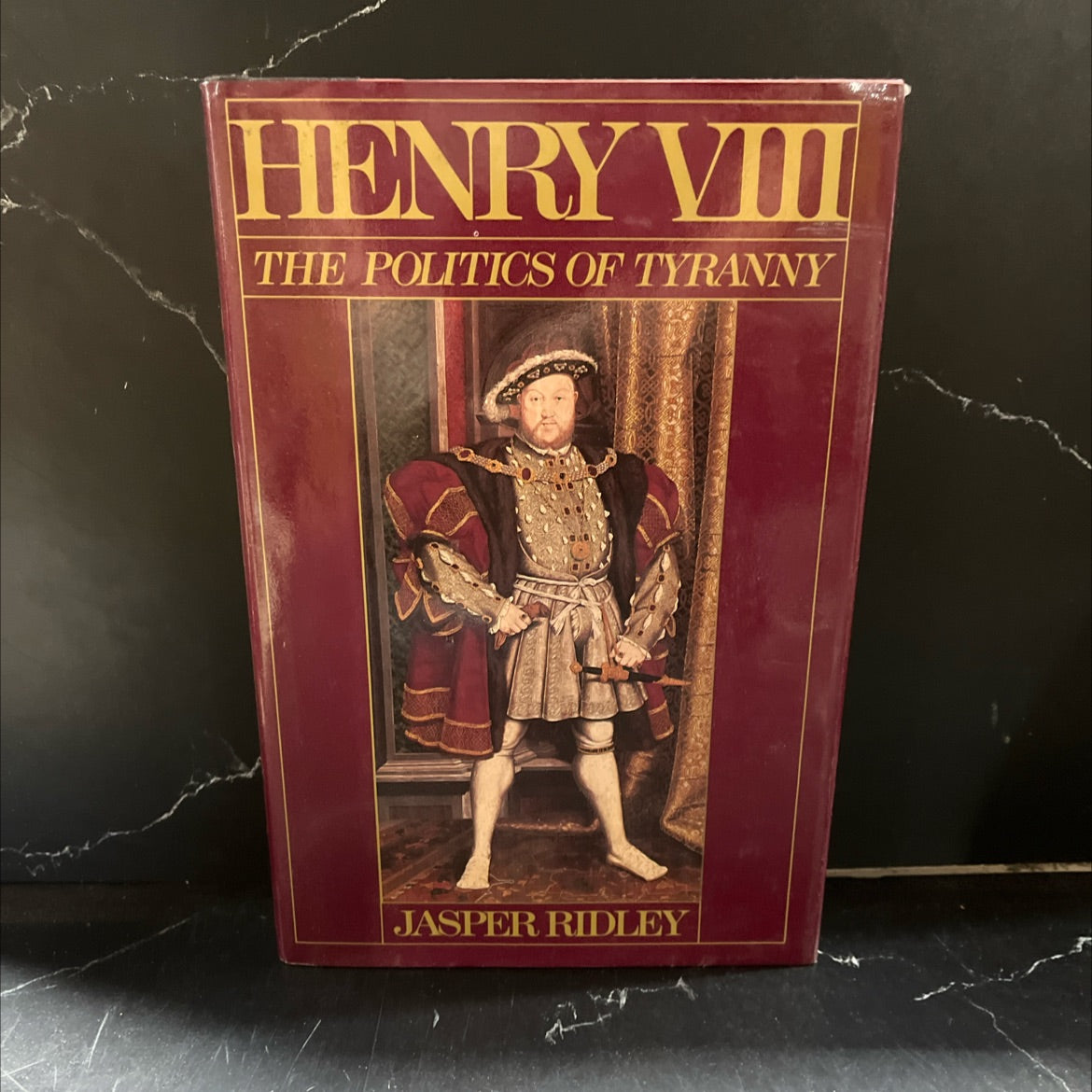 henry viii book, by jasper ridley, 1985 Hardcover image 1
