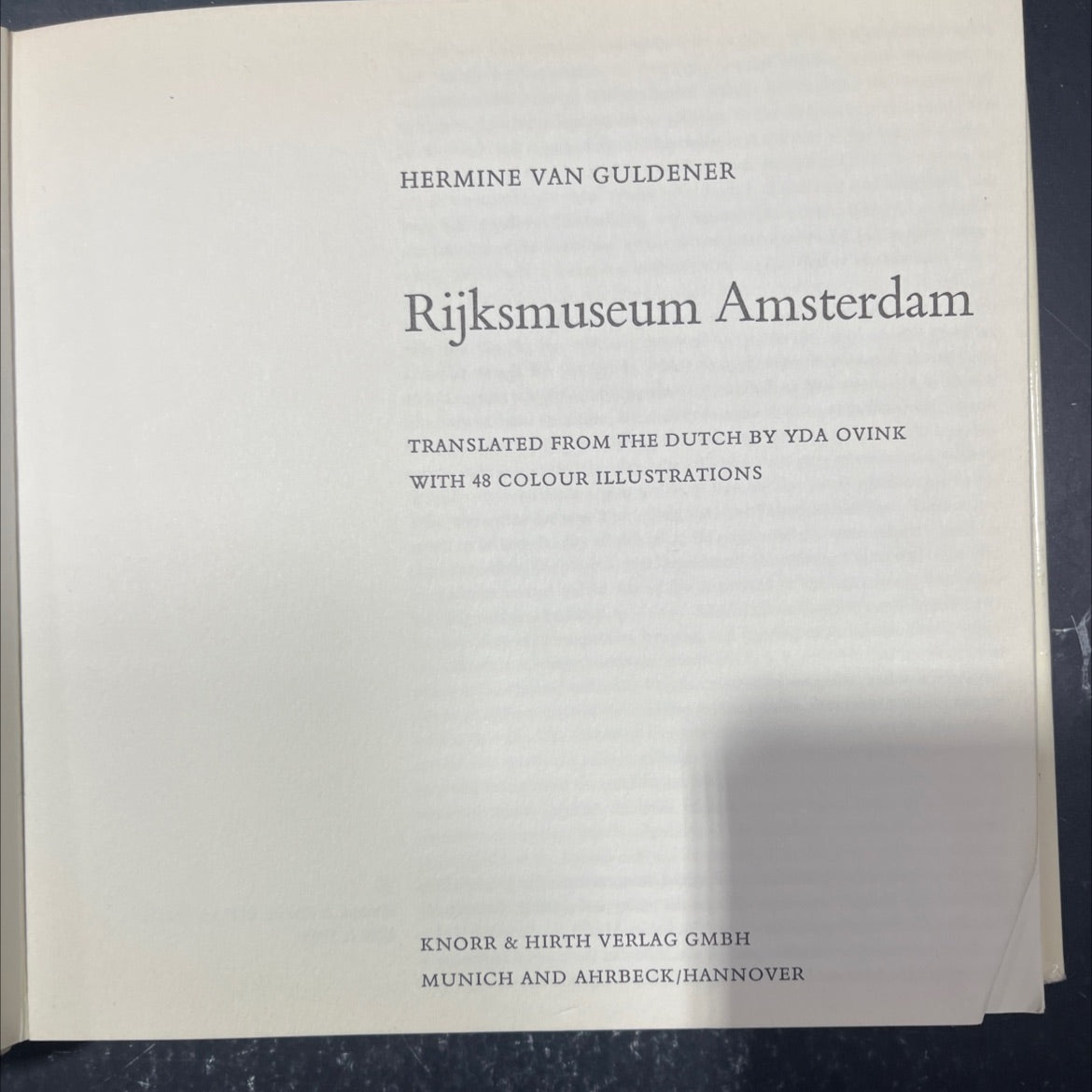 hermine van guldener book, by unknown, 1969 Hardcover image 2