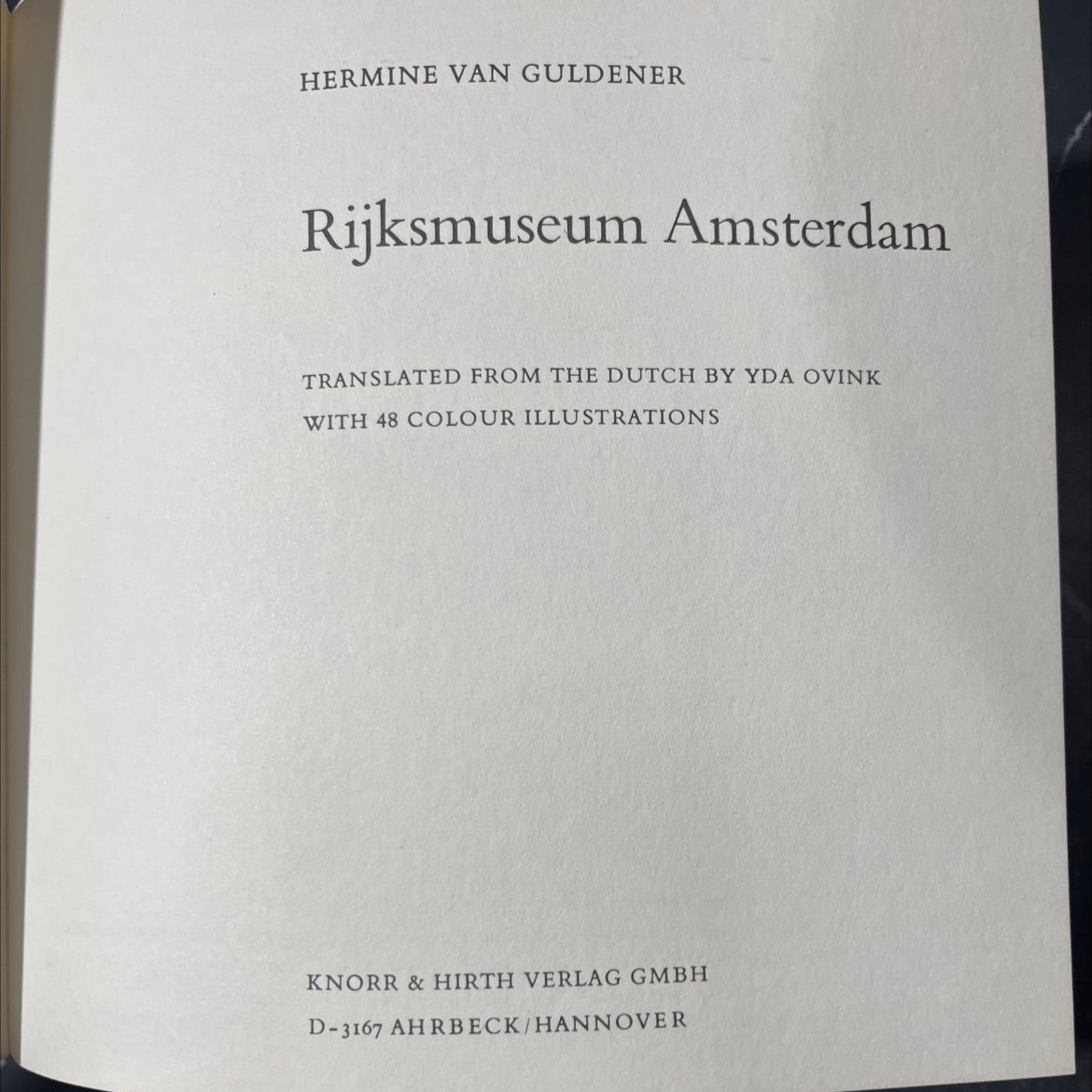 hermine van guldener book, by unknown, 1981 Hardcover image 2