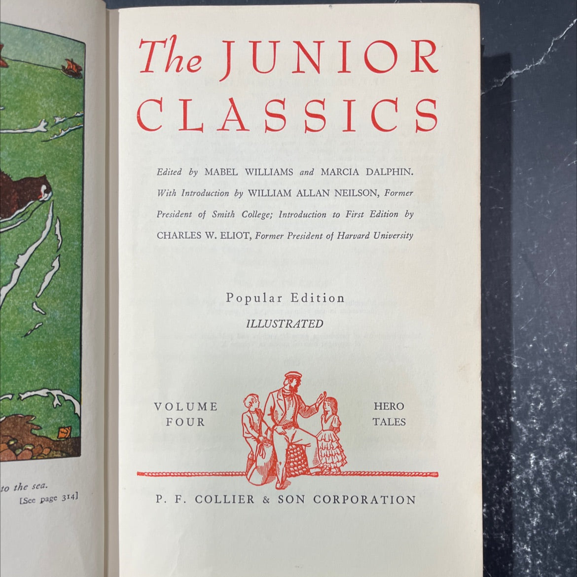 hero tales book, by various, 1955 Hardcover image 2
