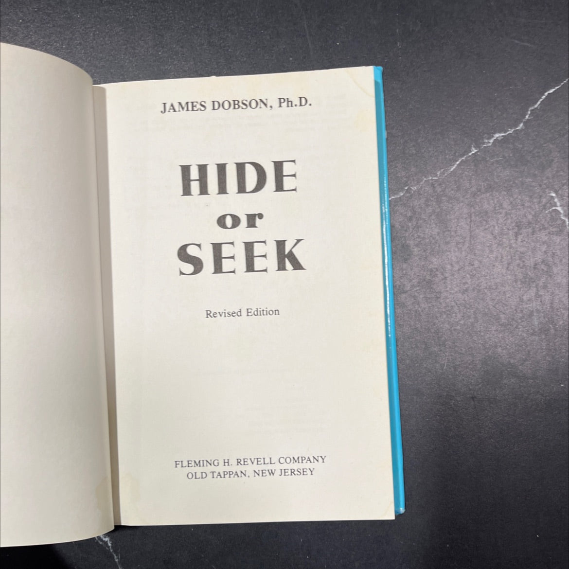 hide or seek book, by James Dobson, 1979 Hardcover image 2