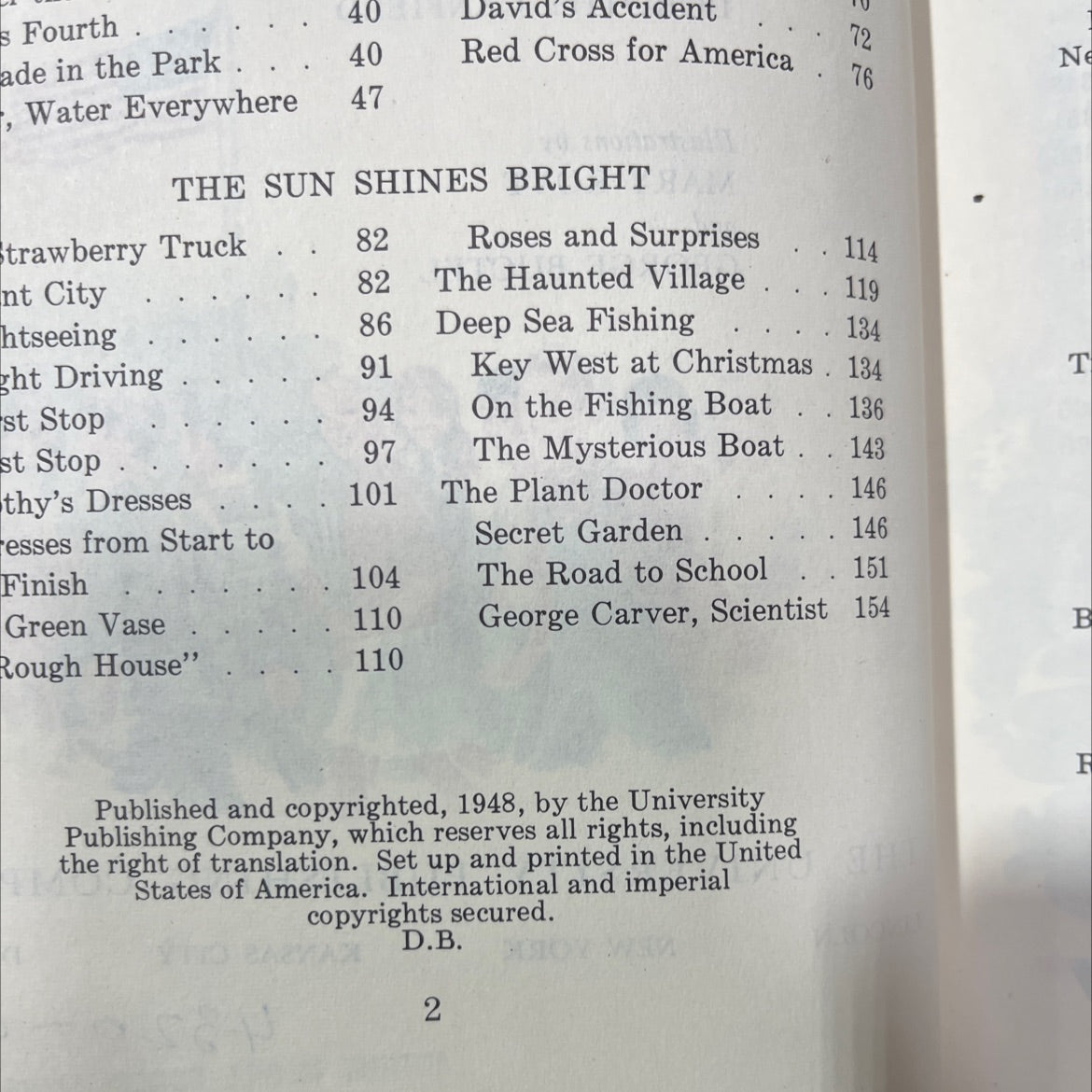 highroads and byroads book, by eunice k. crabtree, lu verne crabtree walker, 1948 Hardcover image 3