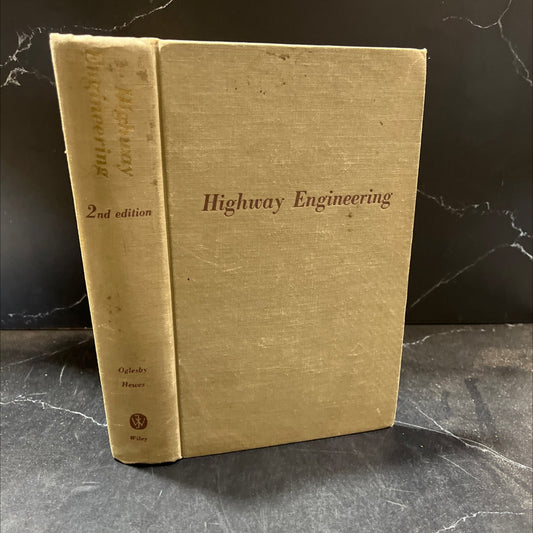 highway engineering book, by unknown, 1963 Hardcover image 1
