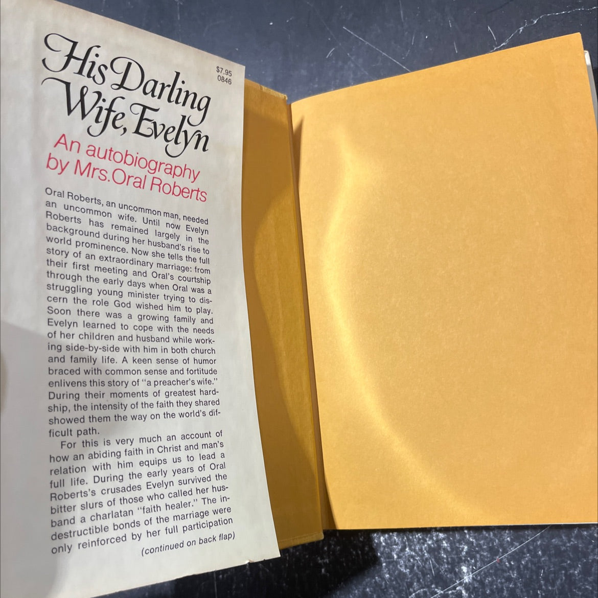 his darling wife, evelyn book, by Evelyn Roberts, 1976 Hardcover image 4