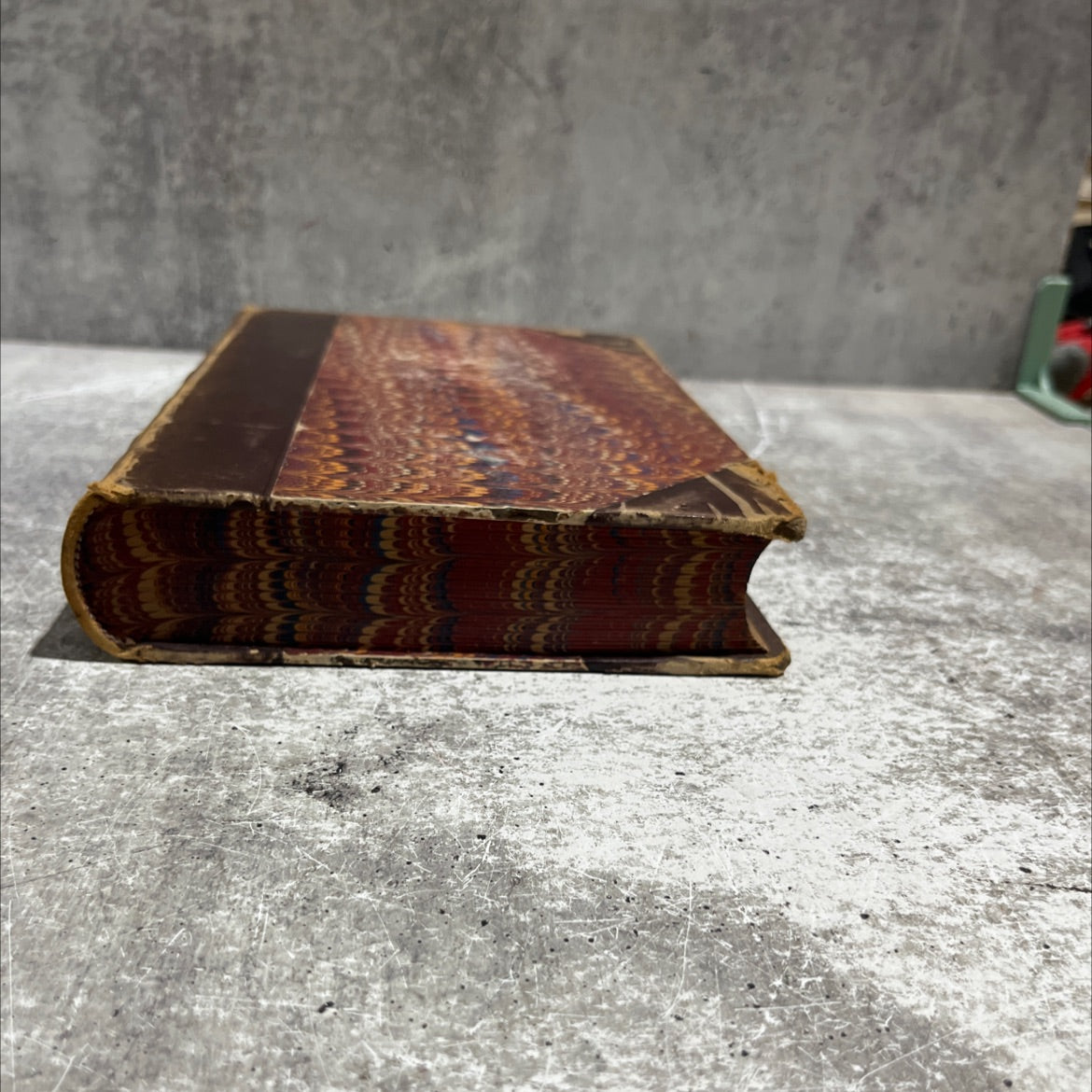 history of french literature book, by henri van laun, 1877 Leather image 3
