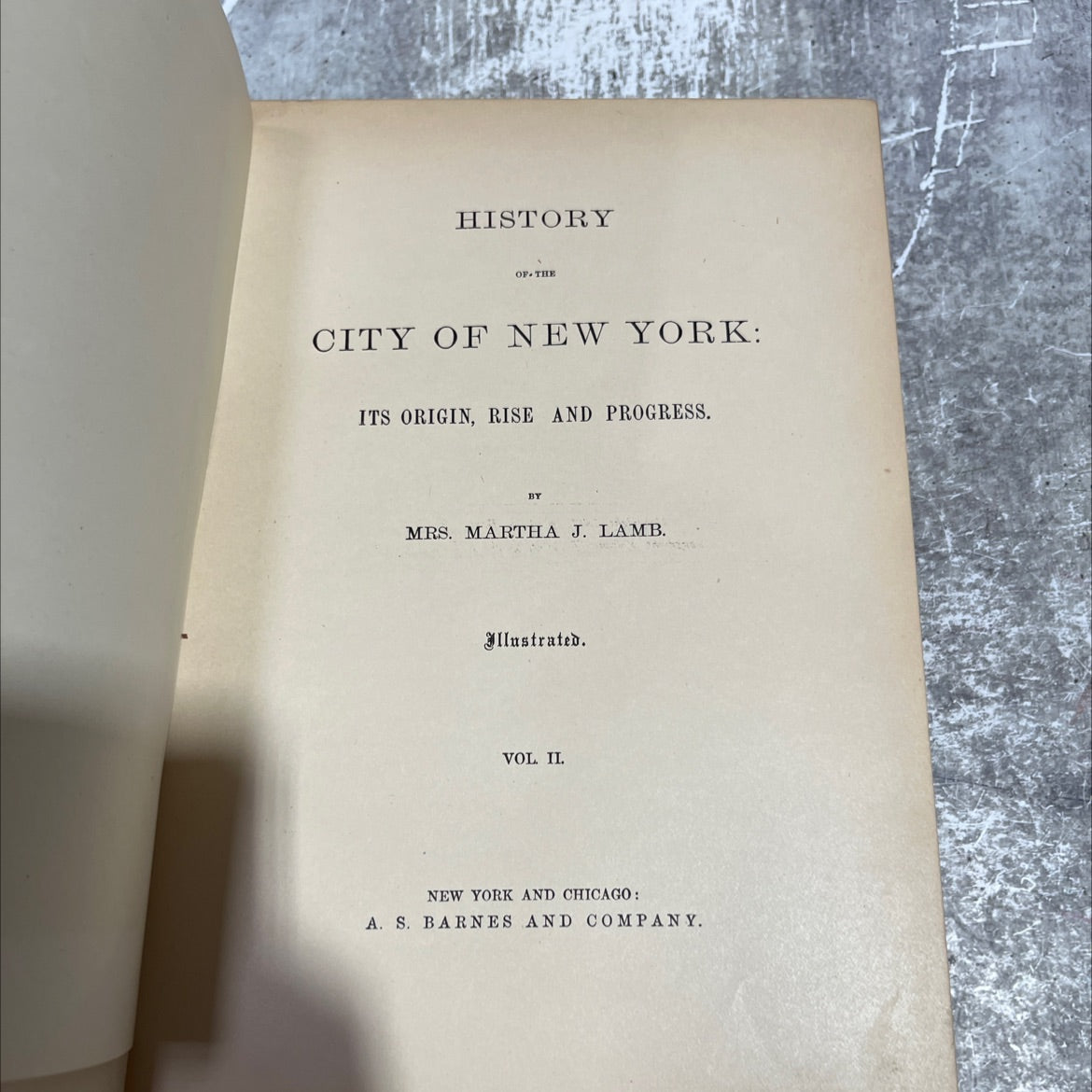 history of the city of new york: its origin, rise and progress book, by mrs. martha j. lamb, 1880 Leather image 2