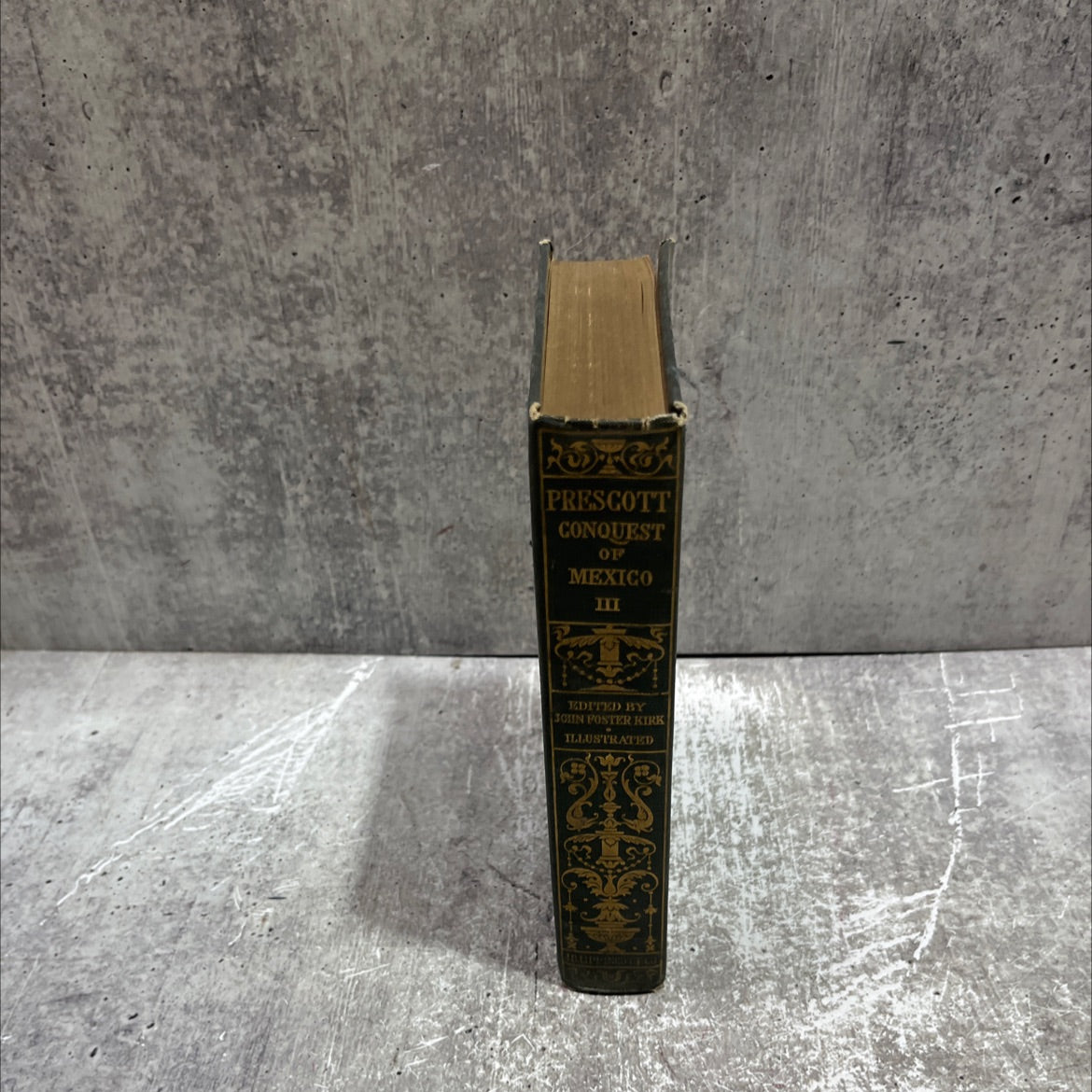 history of the conquest of mexico book, by william h. prescott, 1873 Hardcover image 4