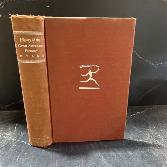 history of the great american fortunes book, by gustavus myers, 1936 Hardcover image 1