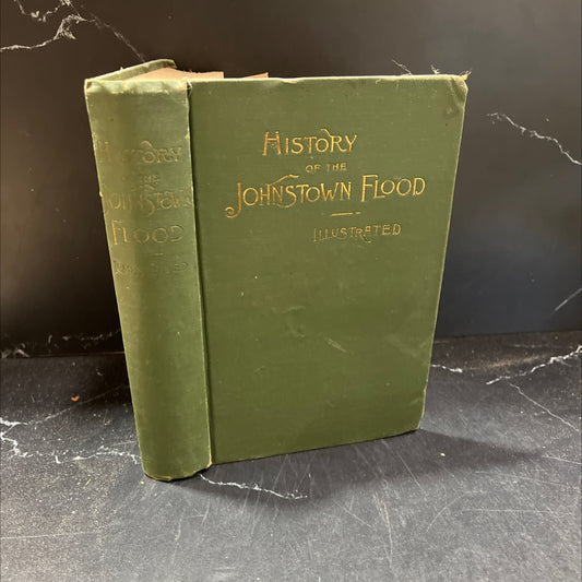 history of the johnstown flood book, by willis fletcher johnson, 1889 Hardcover image 1