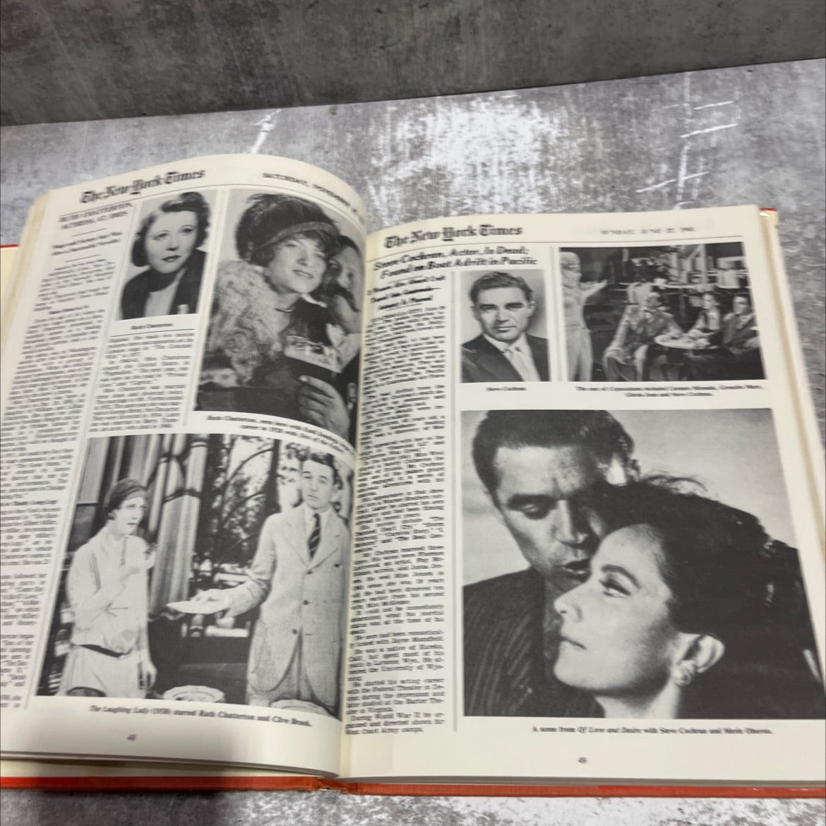 hollywood album 2 lives and deaths of hollywood stars from the pages of the new york times book, by arleen keylin, 1979 image 4