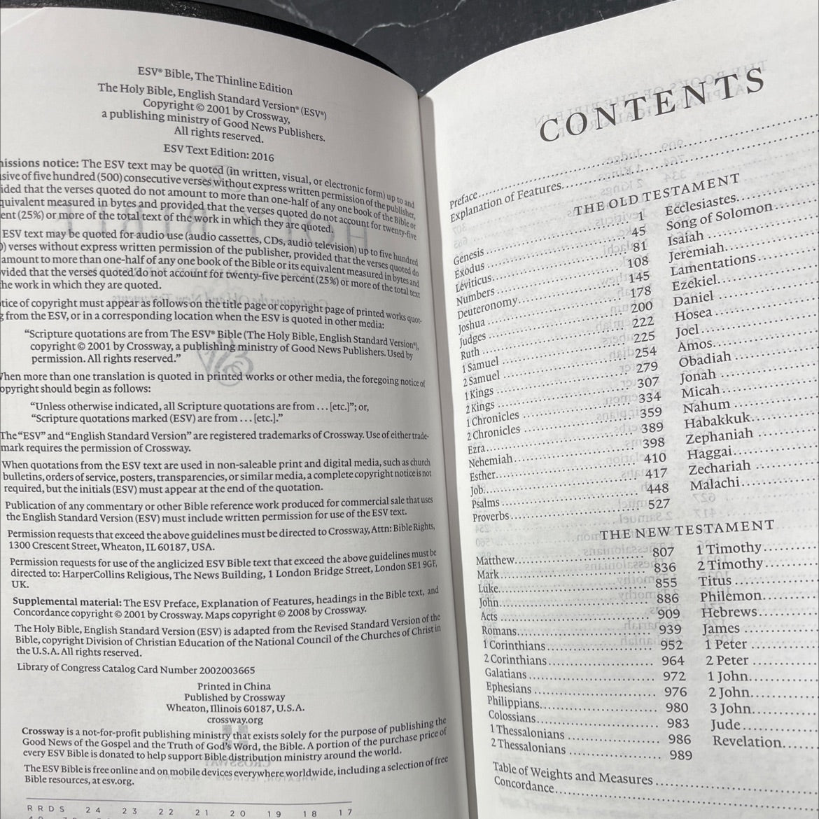 holy bible, english standard version book, by unknown, 2016 Leather image 3