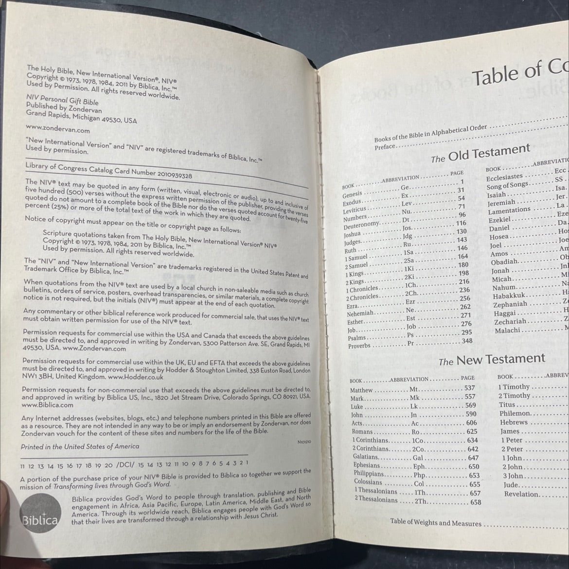 holy bible, new international version®, niv book, by unknown, 2011 Leather image 3