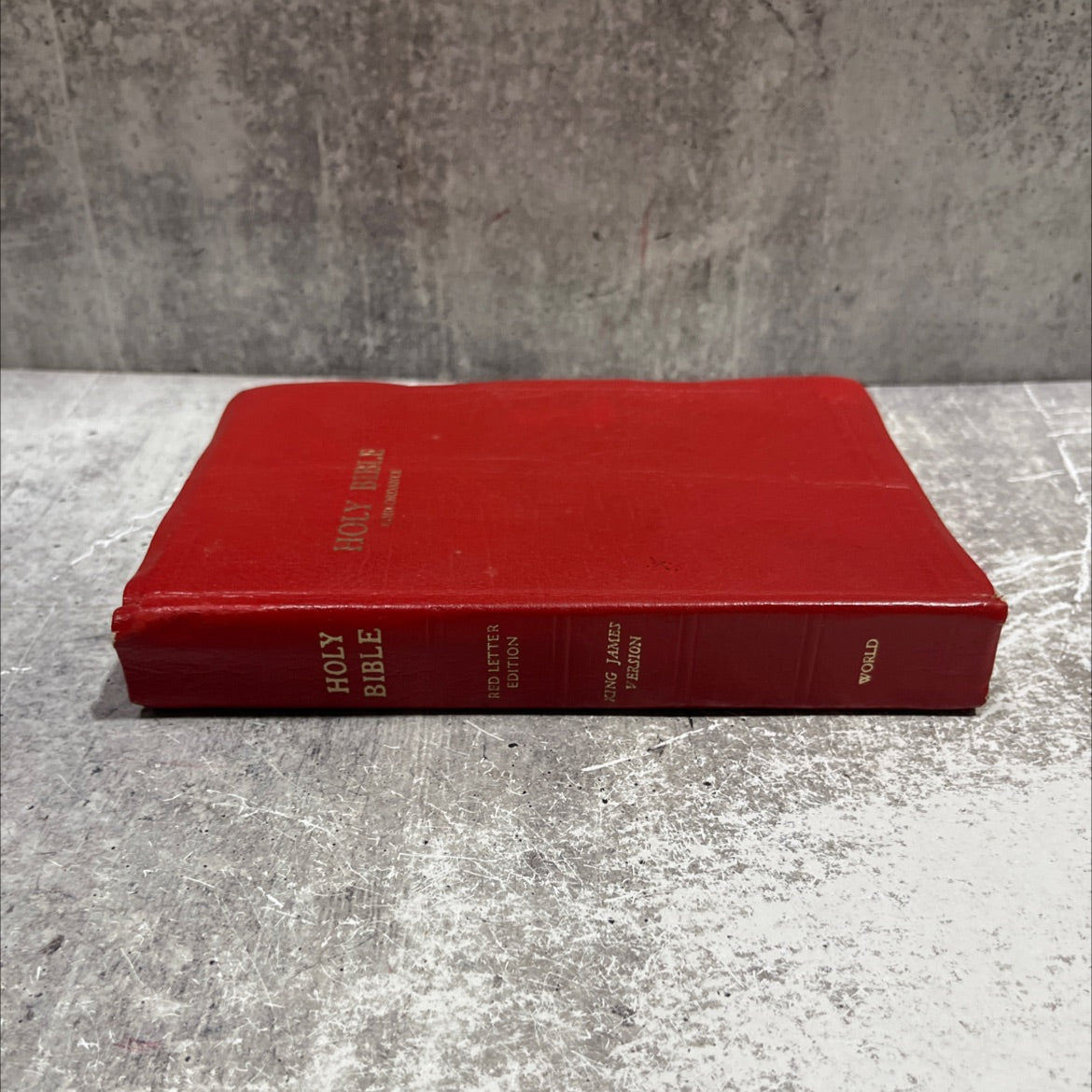 holy bible, self-pronouncing edition book, by unknown, 1970 Leather image 4