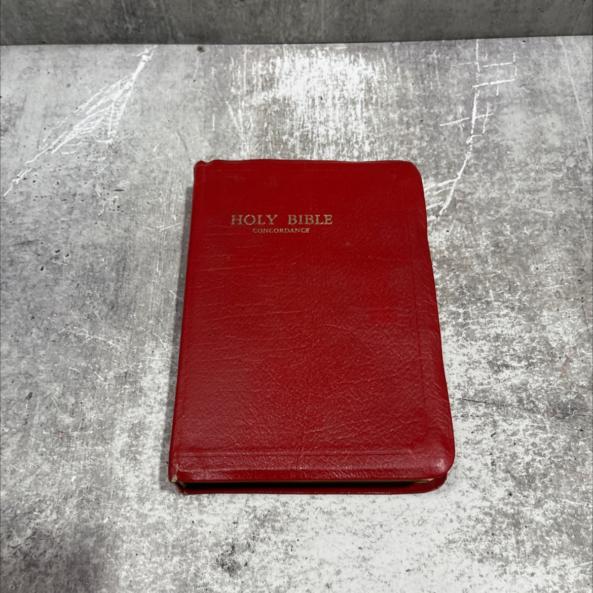 holy bible, self-pronouncing edition book, by unknown, 1970 Leather image 1