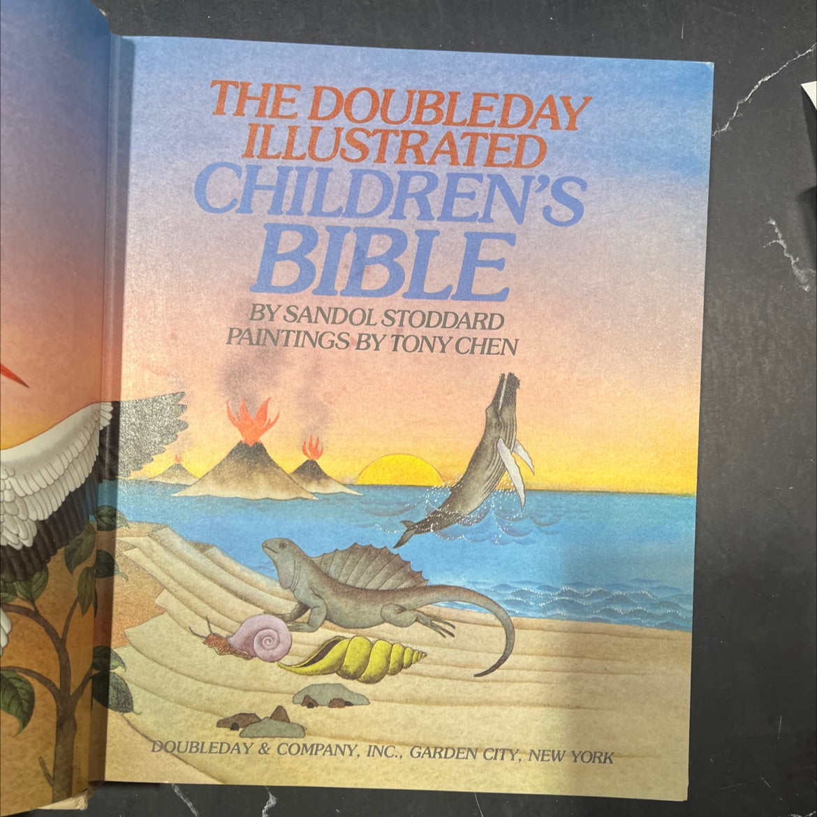 holy bible: the doubleday illustrated children's bible book, by Sandol Stoddard, 1983 Hardcover image 2
