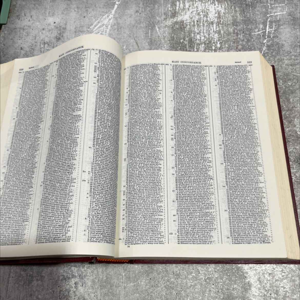 holy bible: the exhaustive concordance of the bible book, by james strong, s.t.d., ll.d., 1970 Hardcover image 3