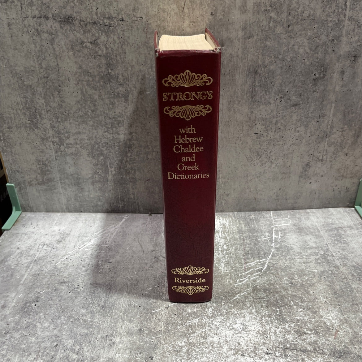 holy bible: the exhaustive concordance of the bible book, by james strong, s.t.d., ll.d., 1970 Hardcover image 4
