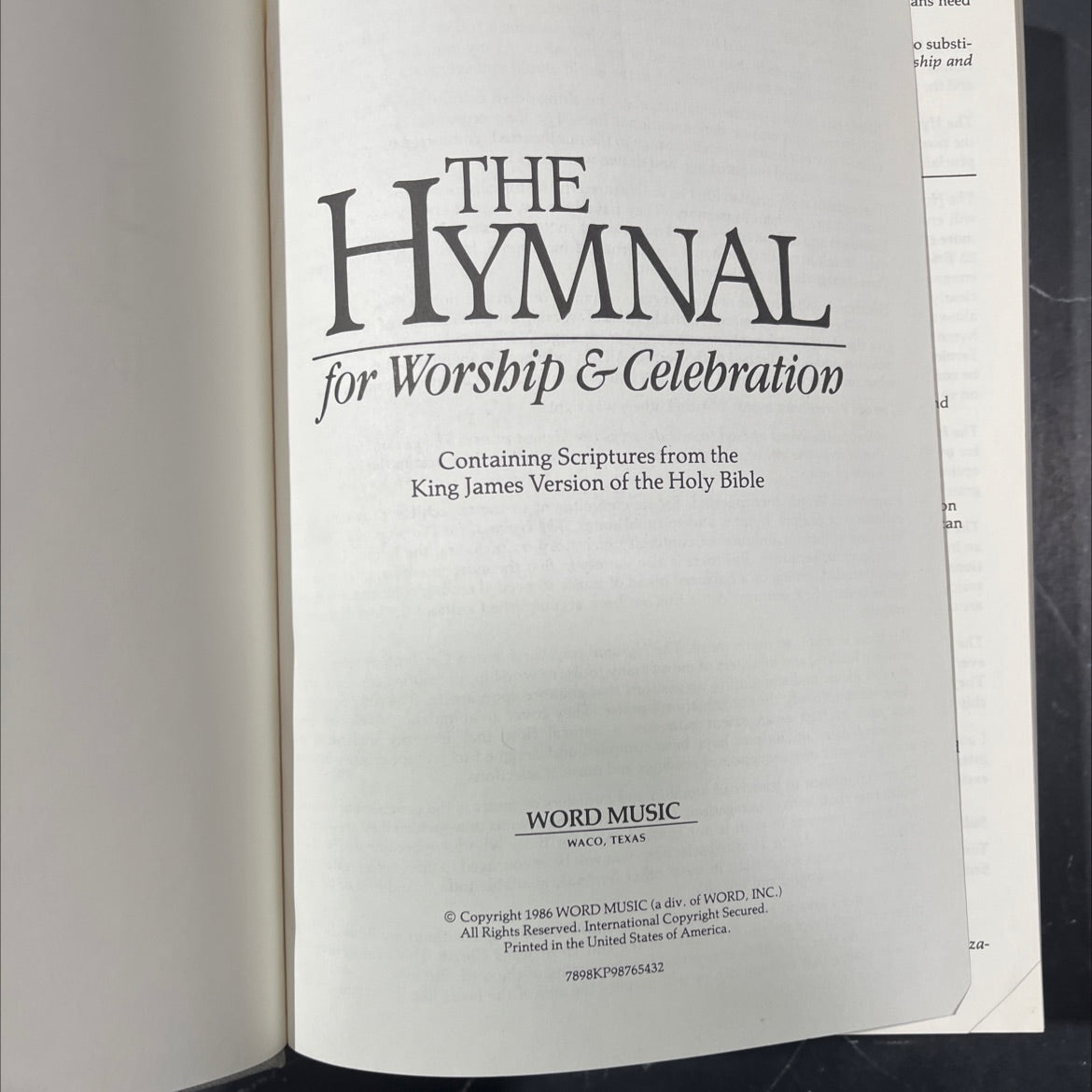 holy bible: the hymnal for worship & celebration containing scriptures from the king james version of the holy bible image 2