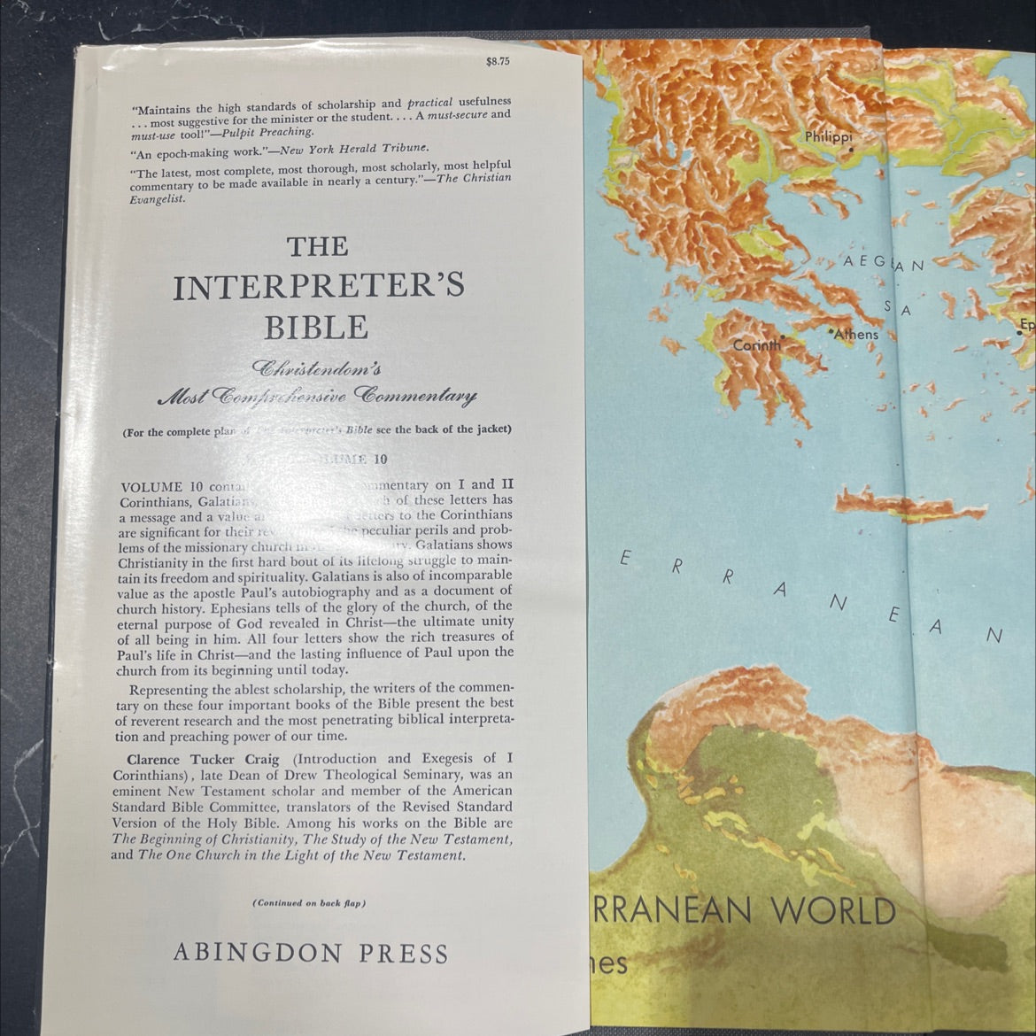 holy bible: the interpreter's bible, volume x book, by unknown, 1970 Hardcover image 4