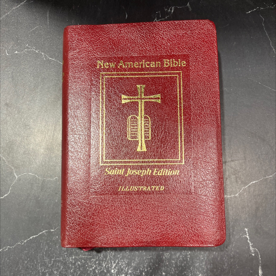 holy bible: the new american bible book, by Confraternity of Christian Doctrine, 1991 Leather image 1