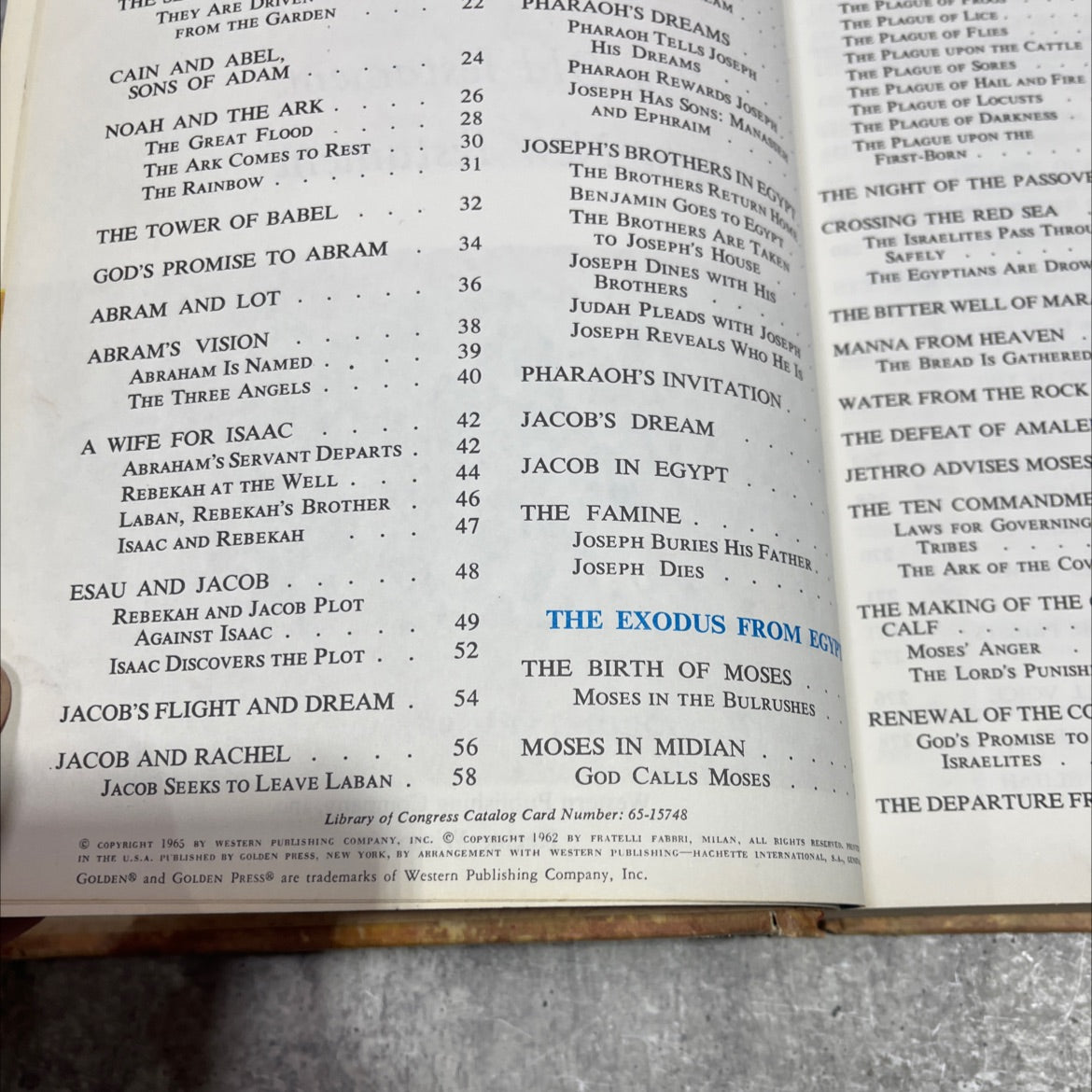 holy bible: the old testament and the new testament book, by unknown, 1965 Hardcover image 3