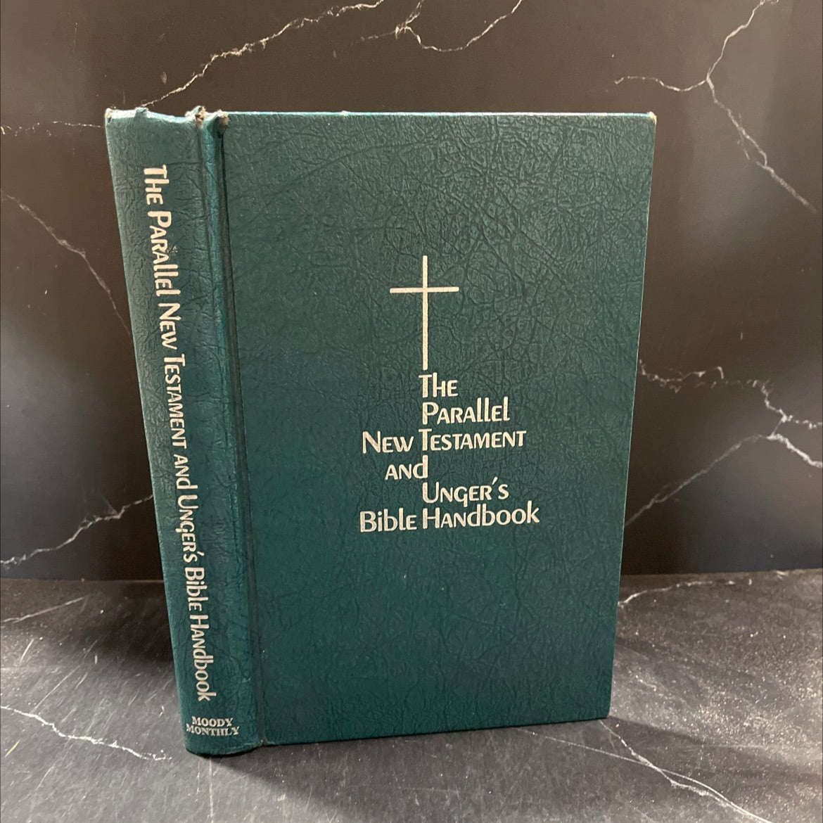 holy bible: the parallel new testament and unger's bible handbook book, by unknown, 1975 Hardcover image 1