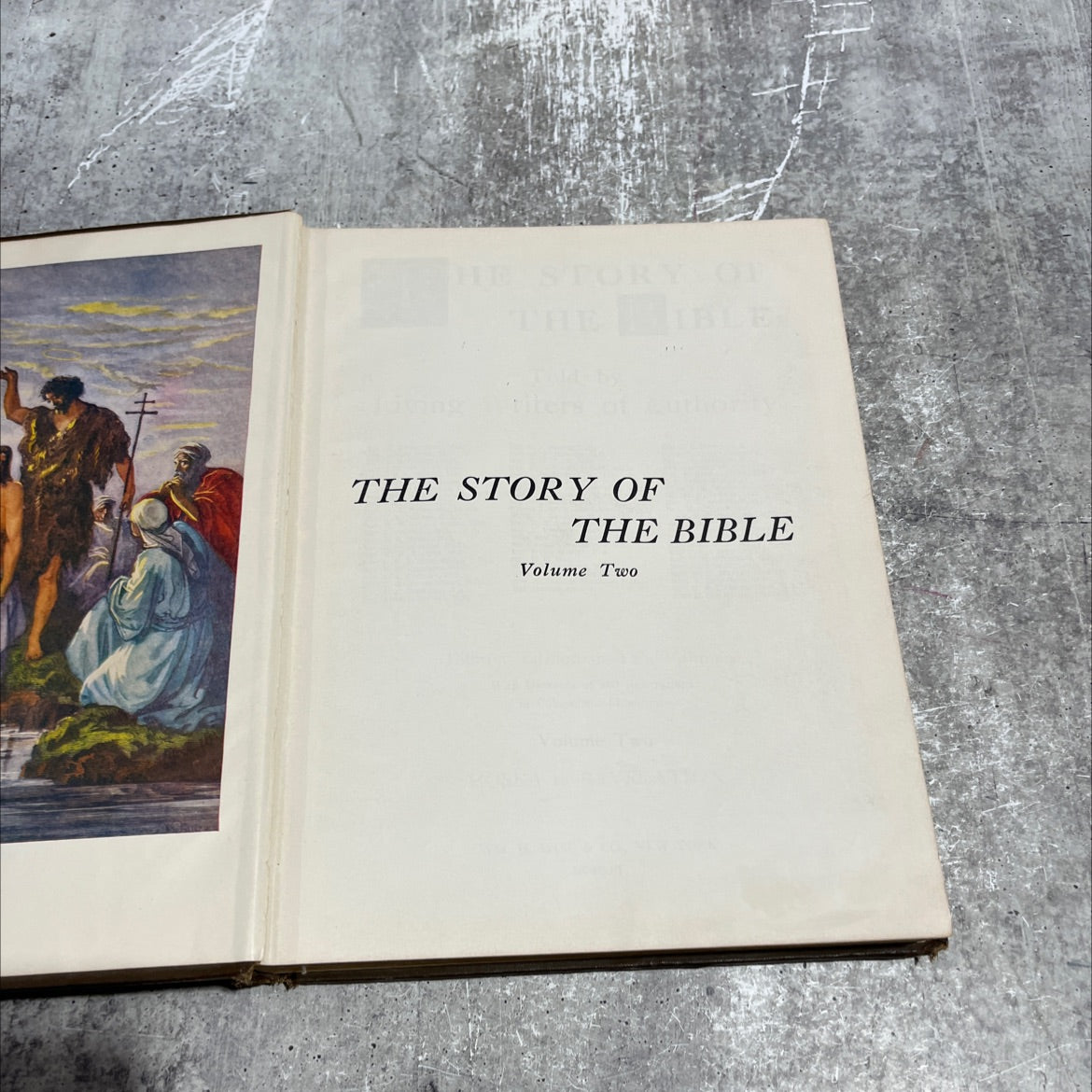 holy bible: the story of the bible volume two book, by rev. h. balmforth, m.a. et al., 1953 Hardcover image 2