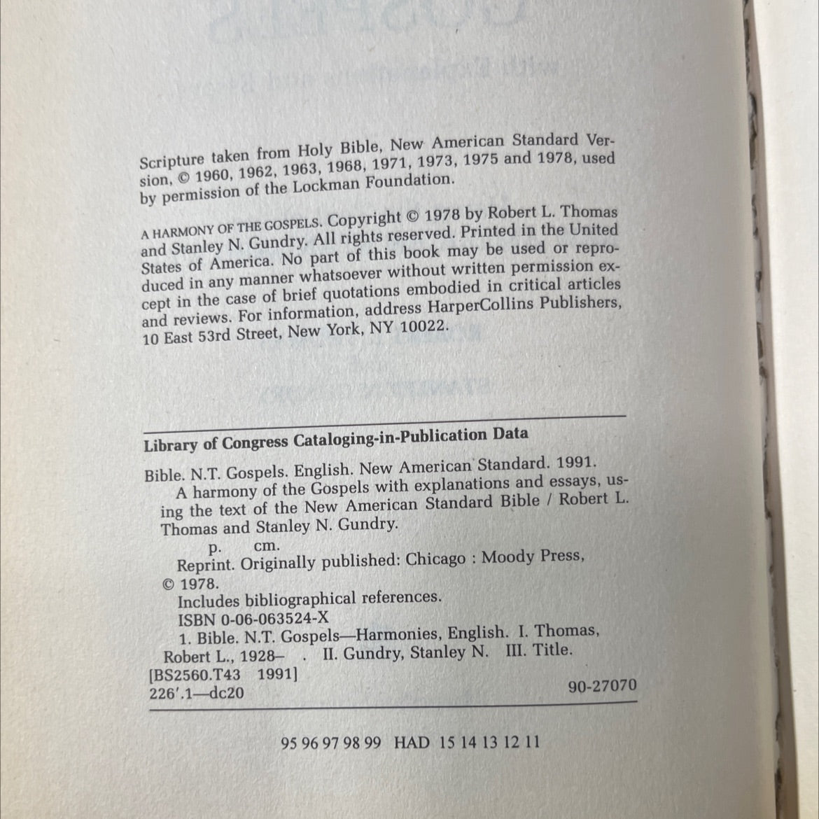 holy bible a harmony of the gospels with explanations and essays using the text of the new american standard bible image 3