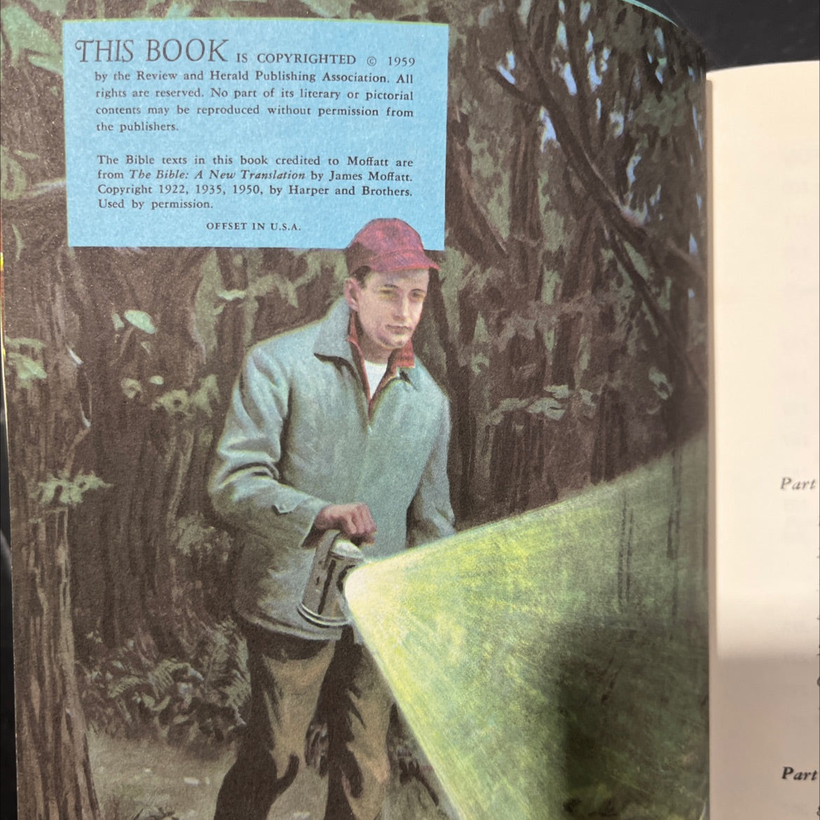 holy bible and you priceless treasures in the holy scriptures book, by arthur s. maxwell, 1959 Hardcover image 3