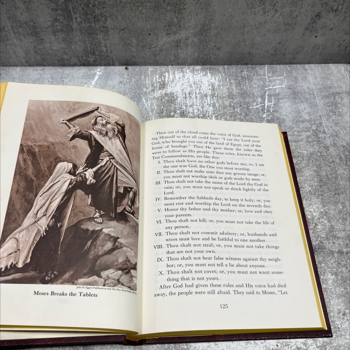 holy bible beautiful bible stories book, by patricia summerlin martin, 1964 Hardcover image 4