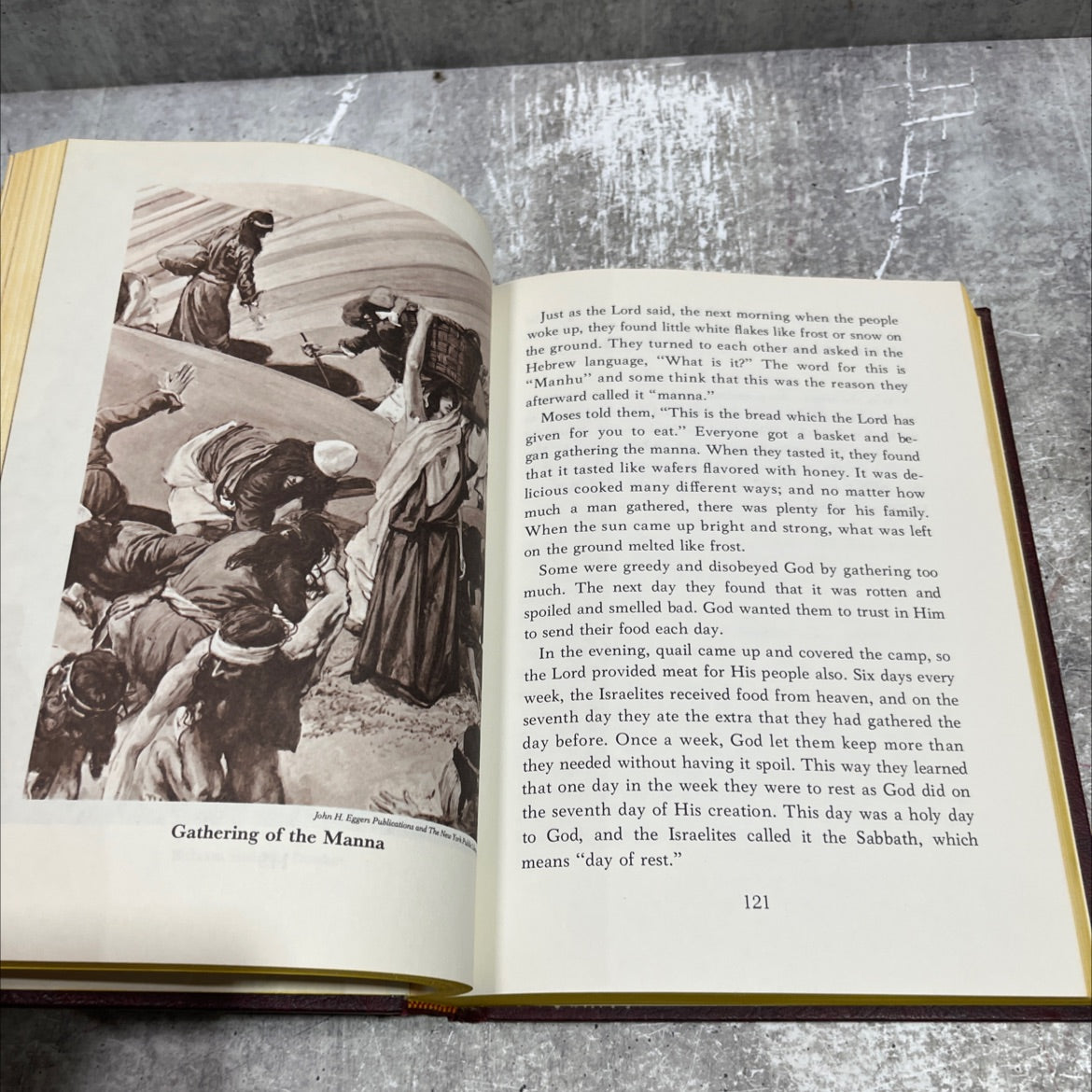 holy bible beautiful bible stories book, by Patricia Summerlin Martin, 1964 Hardcover image 4