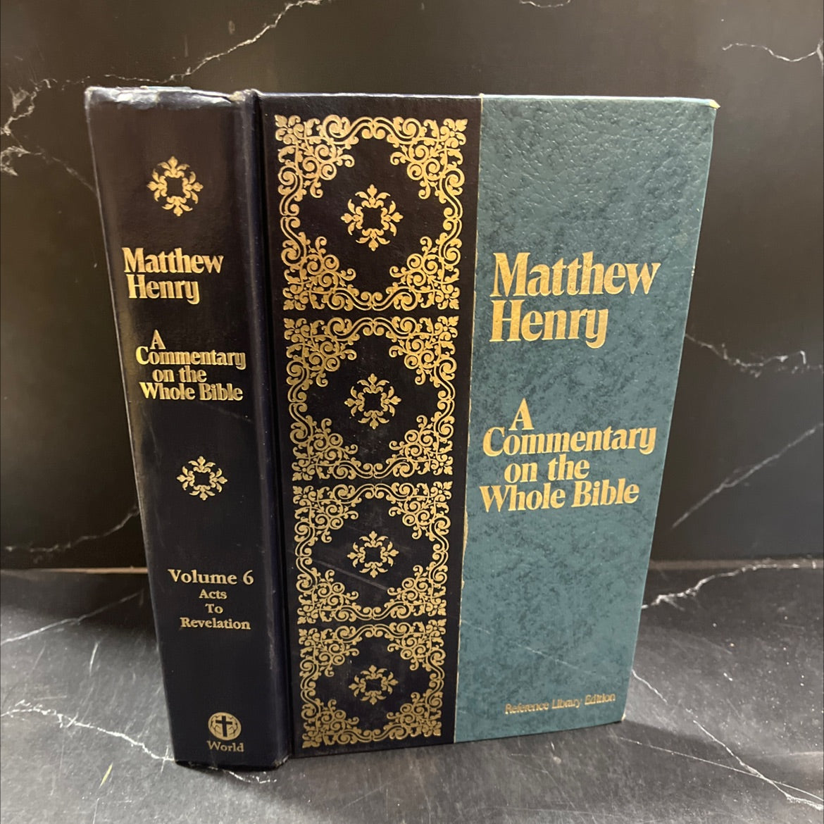 holy bible commentary on the whole bible vol. vi acts to revelation book, by matthew henry, 1970 Hardcover image 1