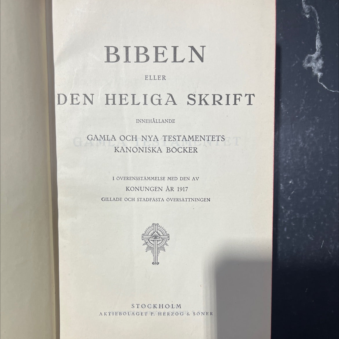 holy bible containing the canonical books of the old and new testaments in accordance with the translation approved by image 2