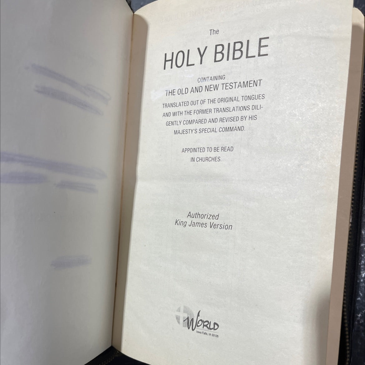 holy bible containing the old and new testament translated out of the original tongues and with the former translations image 2