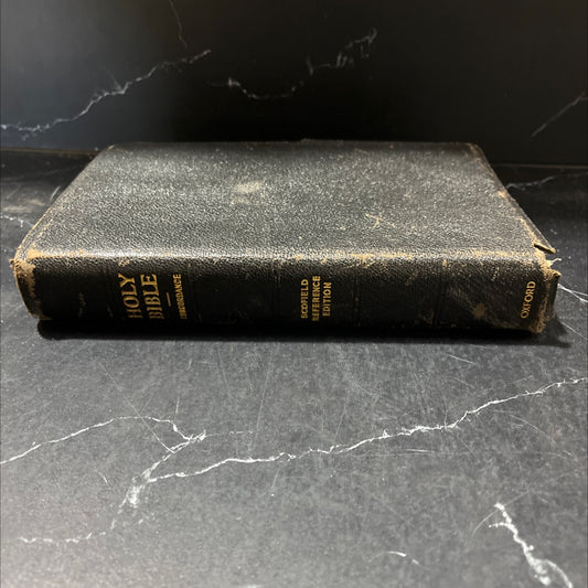 holy bible containing the old and new testaments authorized version book, by rev. c. i. scofield, d.d., 1917 Leather image 1