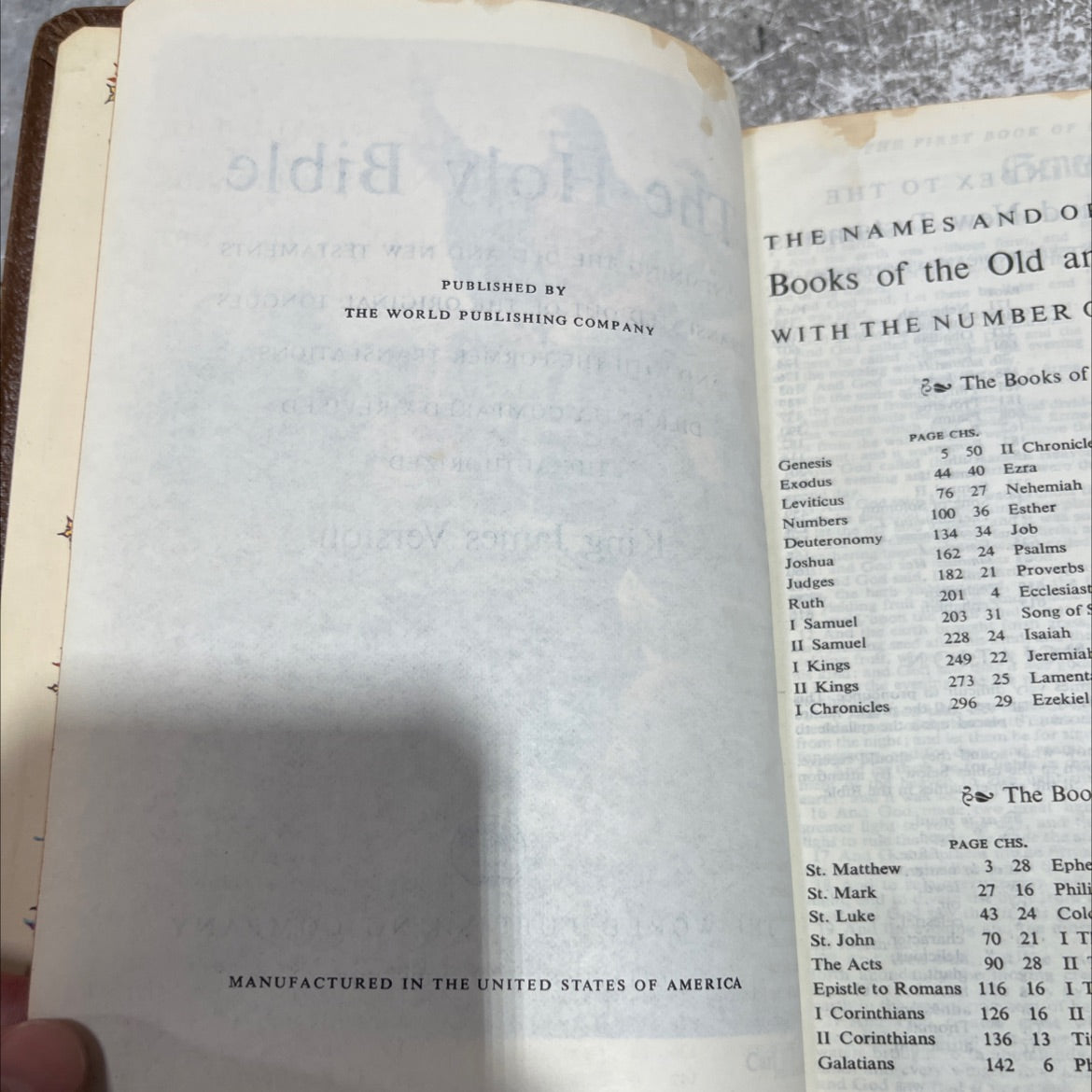 holy bible containing the old and new testaments translated out of the original tongues and with the former image 3
