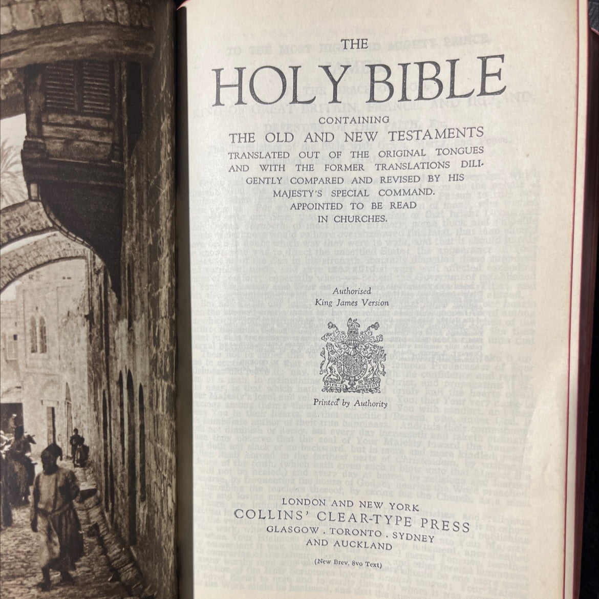 holy bible containing the old and new testaments translated out of the original tongues book, by not stated, 1939 image 2
