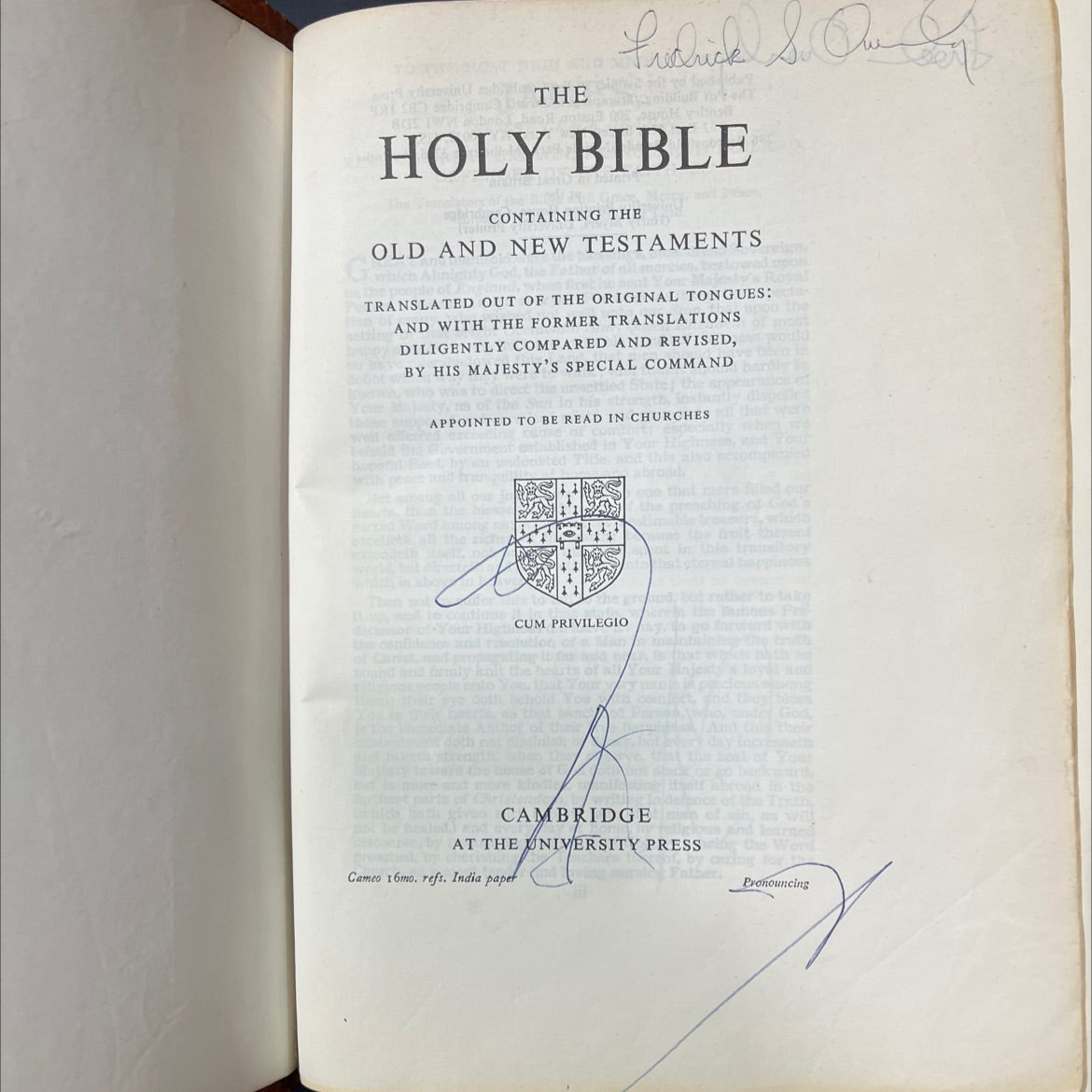 holy bible containing the old and new testaments book, by unknown, 1970 Hardcover image 2