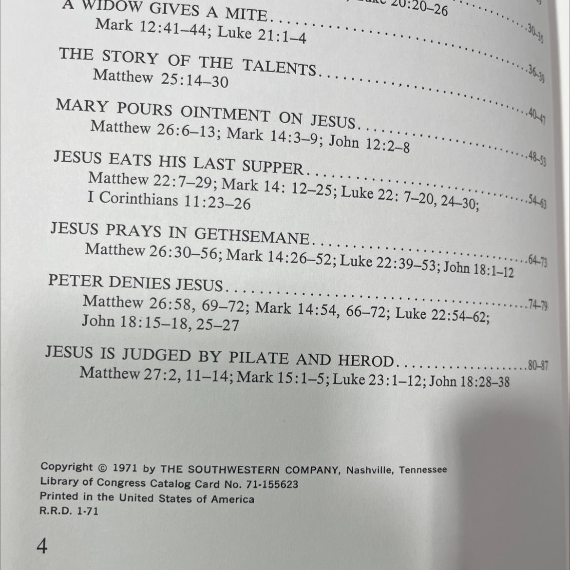 holy bible family bible library v book, by Gilbert Beers, Ph.D., Th.D., 1971 Hardcover image 3