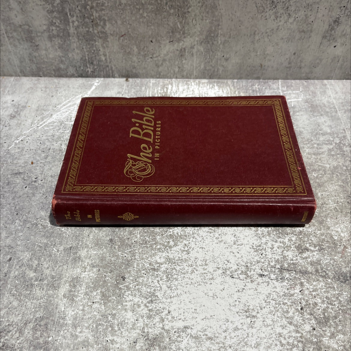 holy bible in pictures book, by rev. ralph kirby, 1970 Hardcover image 4
