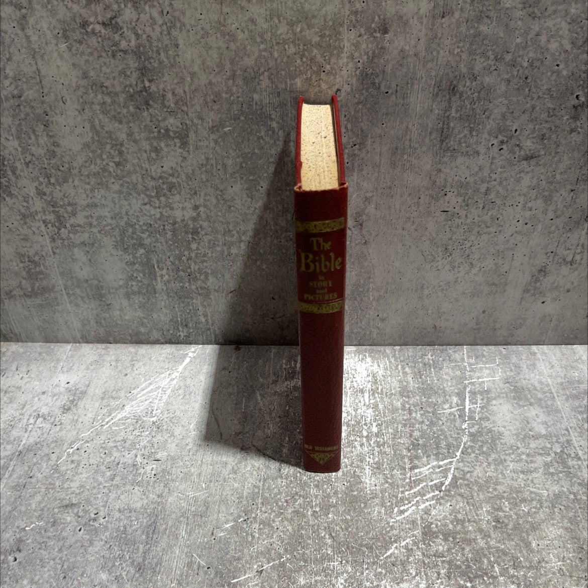 holy bible in story and pictures book, by harold begbie, 1956 Hardcover image 4