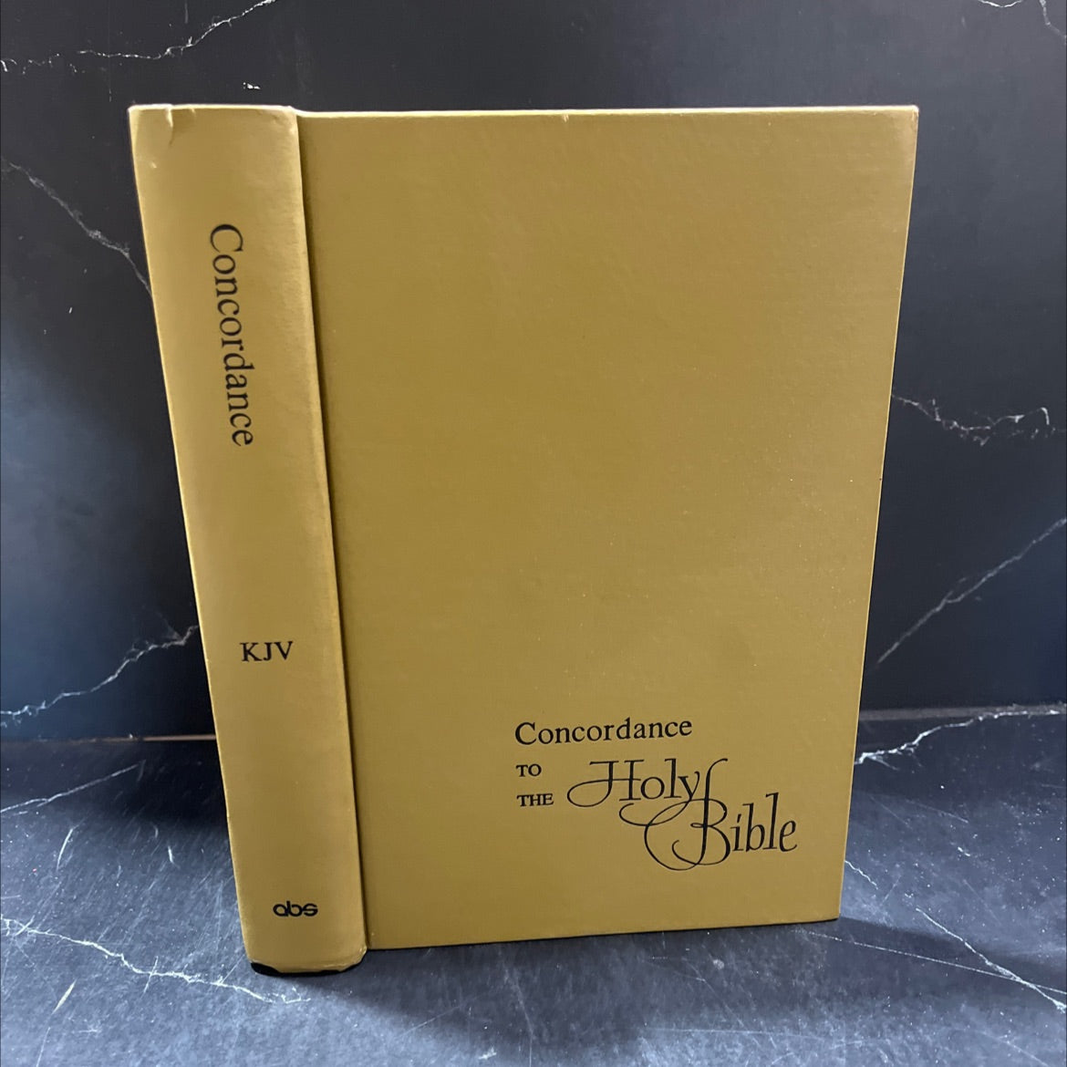 holy bible king james version concordance book, by american bible society, 1960 Hardcover image 1