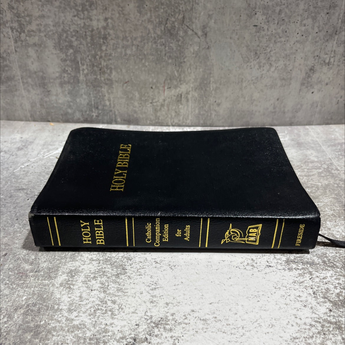 holy bible new american bible book, by Confraternity of Christian Doctrine, 1991 Leather image 4