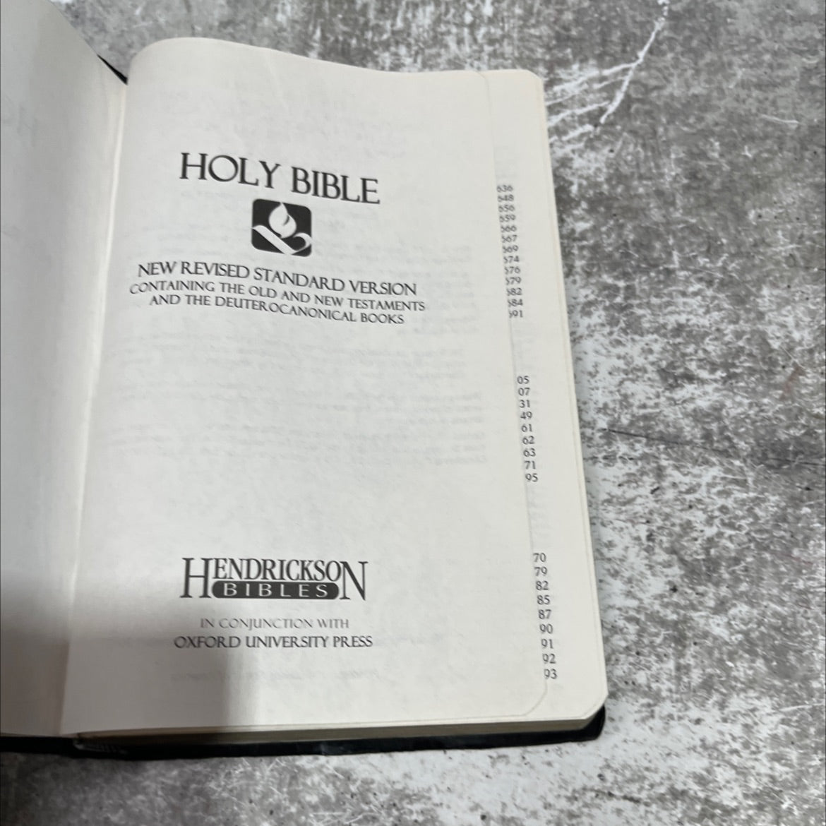holy bible new revised standard version containing the old and new testaments and the deuterocanonical books book, by image 2