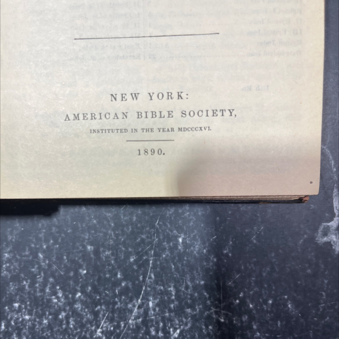 holy bible new testament of our lord and saviour jesus christ book, by unknown, 1890 Leather image 3