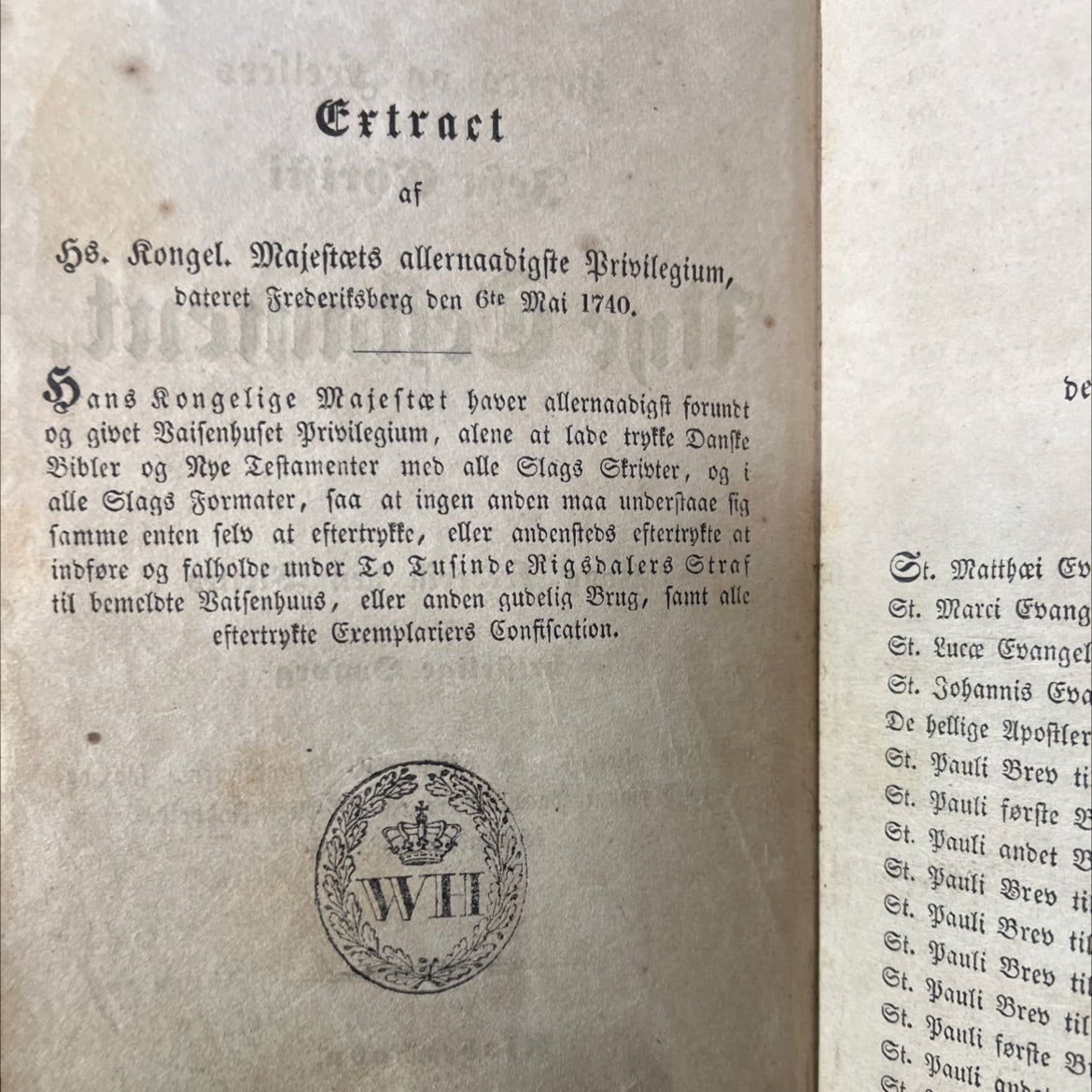 holy bible new testament book, by unknown, 1847 Leather image 3
