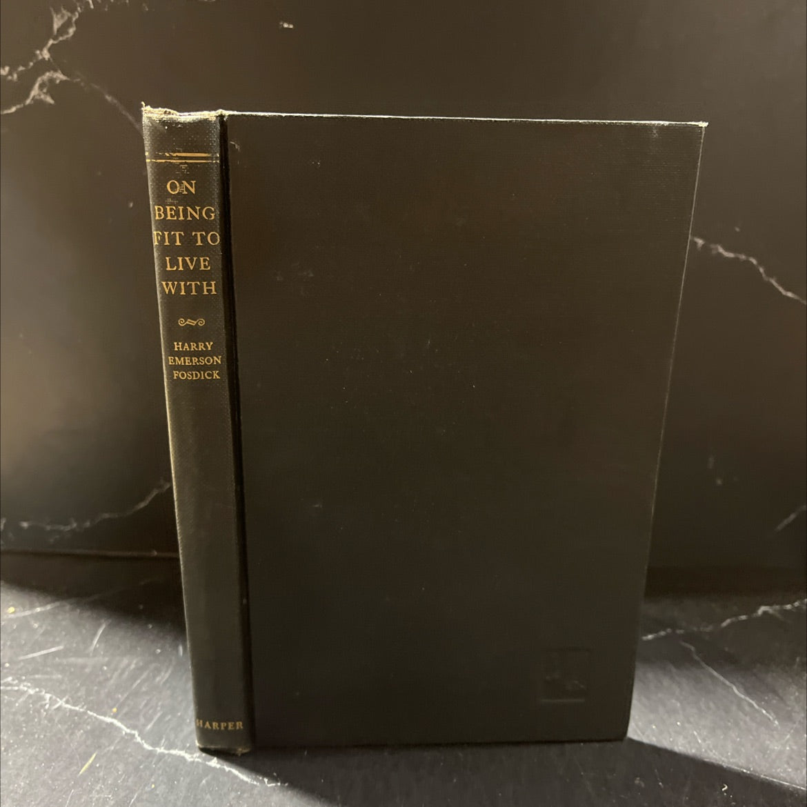 holy bible on being fit to live with sermons on post-war christianity book, by harry emerson fosdick, 1946 Hardcover image 1