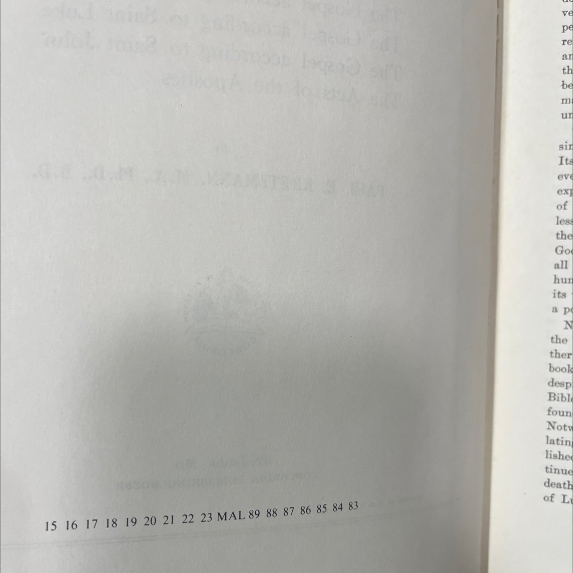 holy bible popular commentary of the bible the new testament volume i the gospel according to saint matthew the gospel image 3