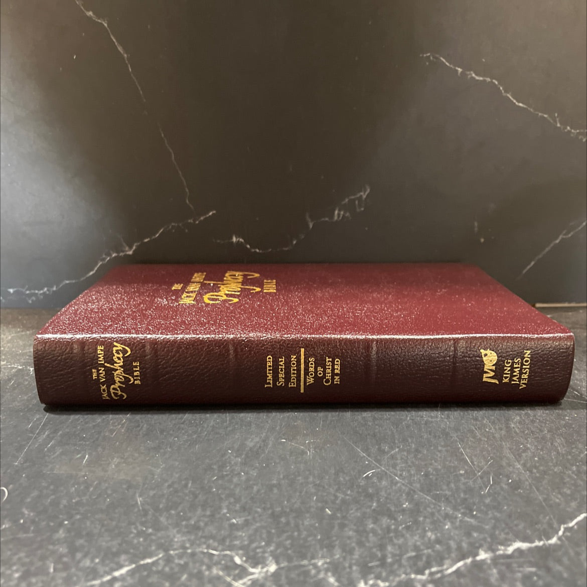 holy bible prophecy edition book, by Jack Van Impe, 1999 Leather image 1