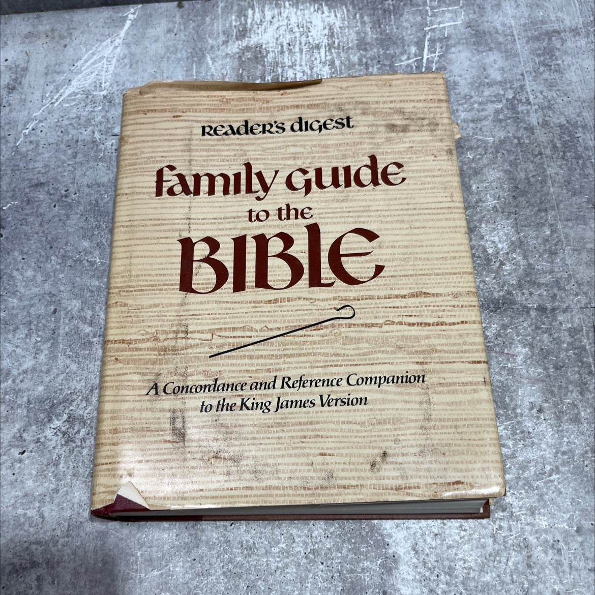 holy bible reader's digest family guide to the bible book, by unknown, 1984 Hardcover image 1